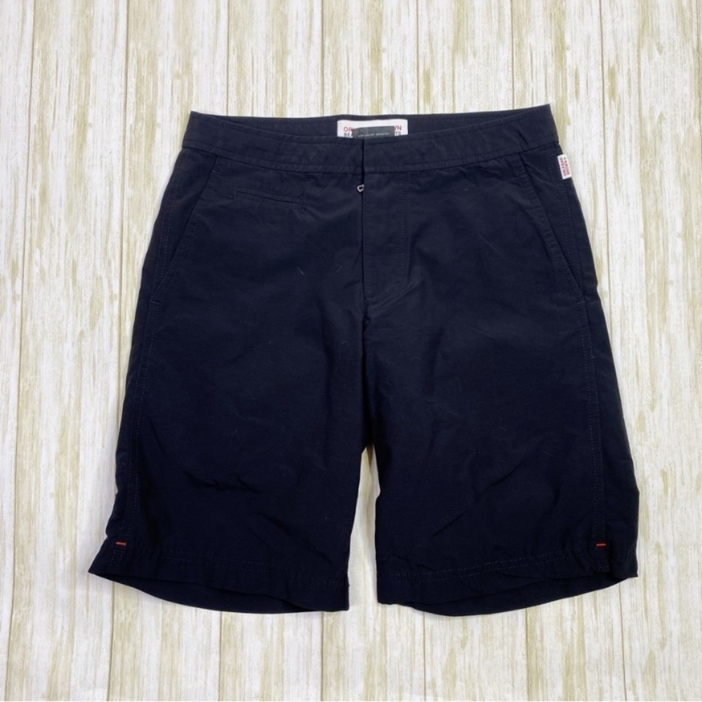 Orlebar Brown Black Beach + Swim Trunk Shorts